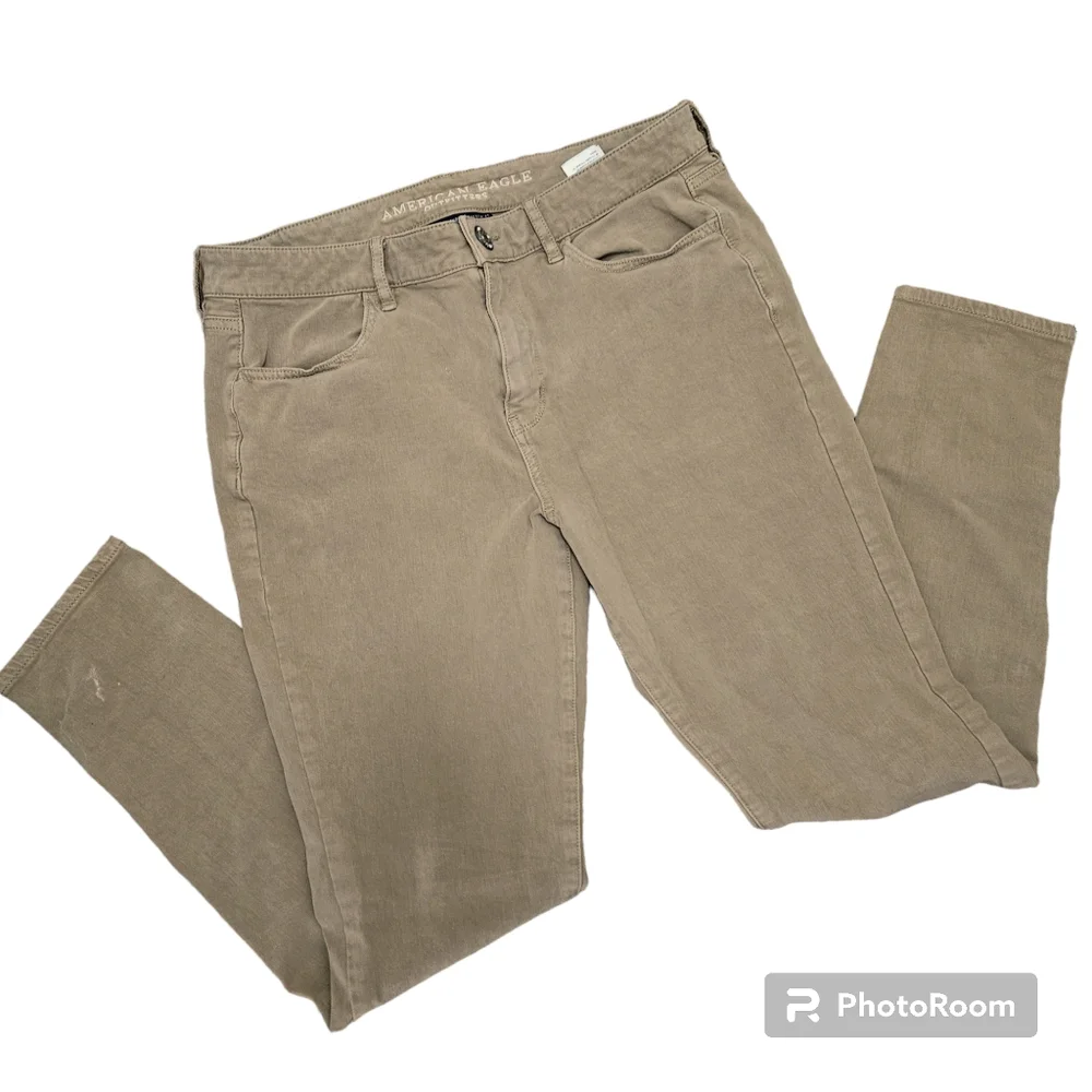 American Eagle Outfitters AEO Women's 10 Reg Hi-Rise Super Stretch Jegging - Picture 2 of 8